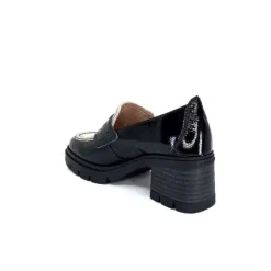 Chi 232965 Everest Cuir Vernis Noir Cuir Vert & Beige*Hispanitas Online