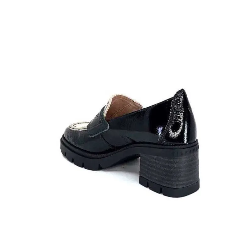 Chi 232965 Everest Cuir Vernis Noir Cuir Vert & Beige*Hispanitas Online