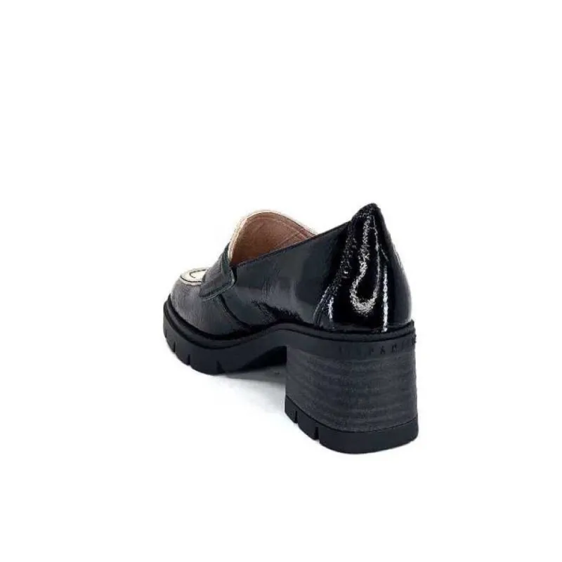 Chi 232965 Everest Cuir Vernis Noir Cuir Vert & Beige*Hispanitas Online