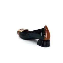 Chi 233141 Salma Cuir Vernis Vert Cuero Fushia*Hispanitas