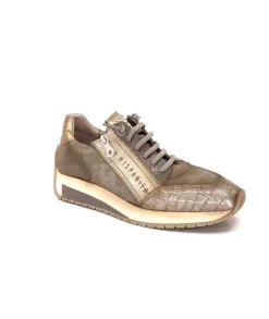Hi 222277 Rafaell Cuir Vison & Taupe*Hispanitas Outlet
