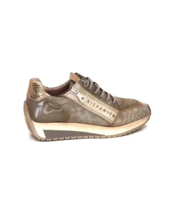 Hi 222277 Rafaell Cuir Vison & Taupe*Hispanitas Outlet