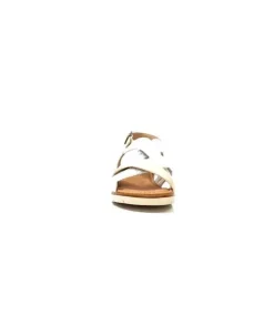 Ivoire 2146 Ceralin Cuir Blanc Beige Argent*lola canales / calzado pasoli Outlet