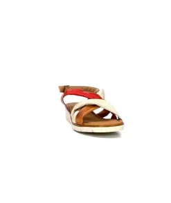 Ivoire 2146 Ceralin Cuir Rouge Marron Or*lola canales / calzado pasoli Best