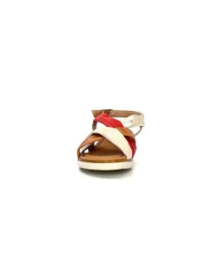 Ivoire 2146 Ceralin Cuir Rouge Marron Or*lola canales / calzado pasoli Best