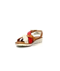 Ivoire 2146 Ceralin Cuir Rouge Marron Or*lola canales / calzado pasoli Best