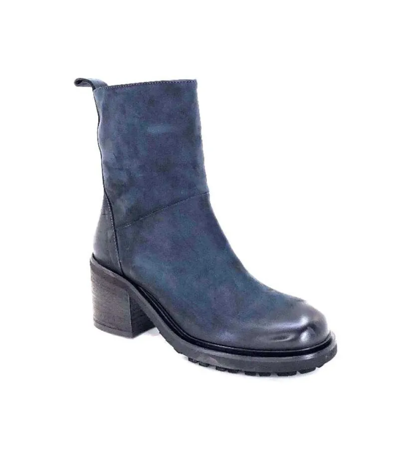 Ivoire 7753 Cuir Daim Bleu Marine*Ivoire0156 Outlet
