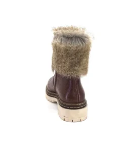 Ivoire 108523 Cuir Graine Marron*Ivoire-354 New