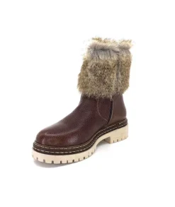 Ivoire 108523 Cuir Graine Marron*Ivoire-354 New