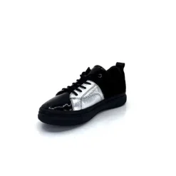 Ivoire 500-353 Cuir Noir & Argente*Ivoire0401a Hot