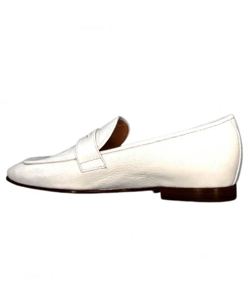 Ivoire 2103 Cuir Vernis Blanc*franco russo napoli fgr Hot