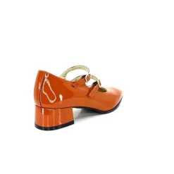 Ivoire 914 Cuir Vernis Marrone Orange*Ivoire0330 Discount