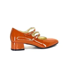 Ivoire 914 Cuir Vernis Marrone Orange*Ivoire0330 Discount
