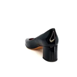 Ivoire 1601 Cuir Vernis Noir*franco russo napoli fgr New