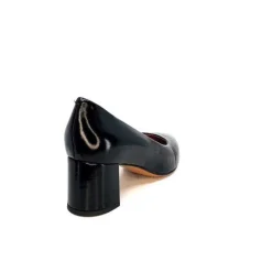 Ivoire 1601 Cuir Vernis Noir*franco russo napoli fgr New