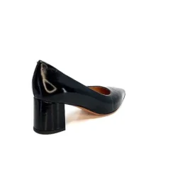 Ivoire 1601 Cuir Vernis Noir*franco russo napoli fgr New