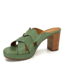Ivoire 6080 Cuir Vert Olive*Ivoire0399a New