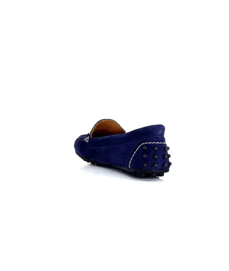 Ivoire 12443 Daim Bleu Marine*Ivoire0209b Hot
