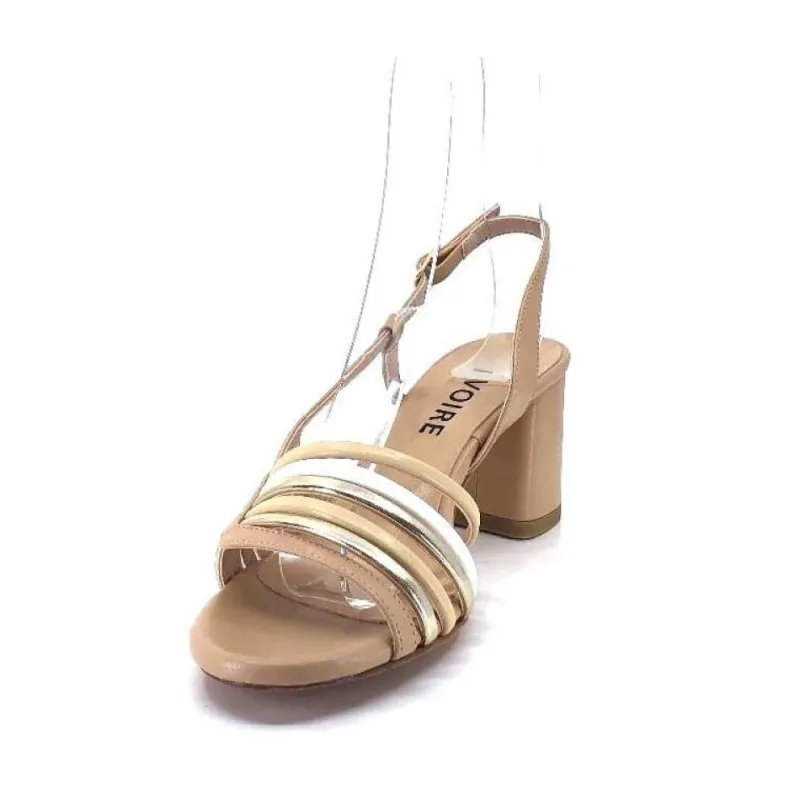 Ivoire 037 F70 Riv Cuir Nude*Ivoire0315a Hot