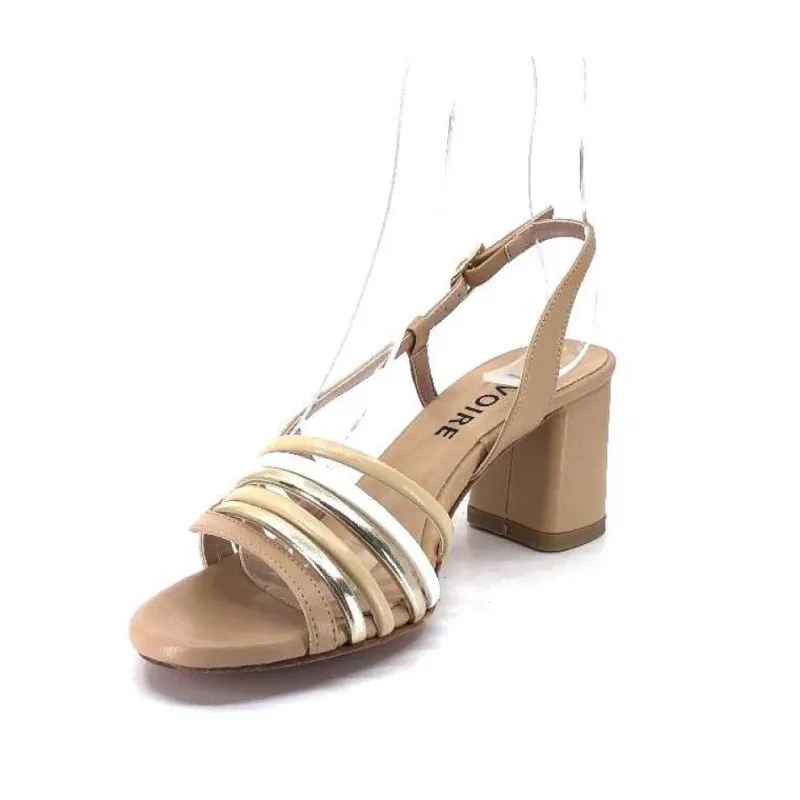 Ivoire 037 F70 Riv Cuir Nude*Ivoire0315a Hot