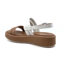 Ivoire 2056 Yara Cuir Marron & Blanc*Ivoire0551 Outlet