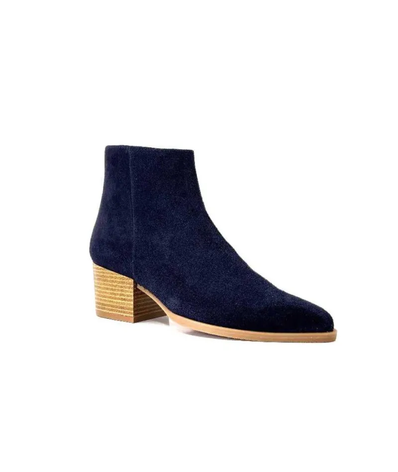 Ivoire A45151 Daim Bleu Marine*Ivoire0104a Online