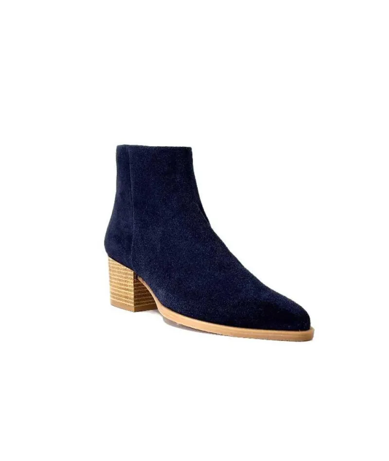 Ivoire A45151 Daim Bleu Marine*Ivoire0104a Online