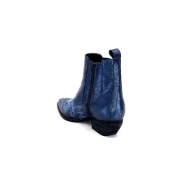 Ivoire Ar230 Cuir Metal Bleu Cobalt*Ivoire0341a New
