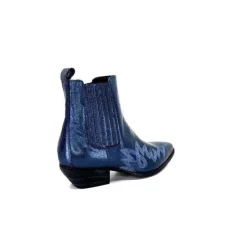 Ivoire Ar230 Cuir Metal Bleu Cobalt*Ivoire0341a New