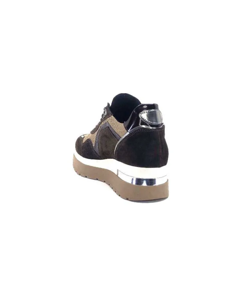 Ivoire 9B4425 Textile Et Daim Marron*Ivoire0130a Sale