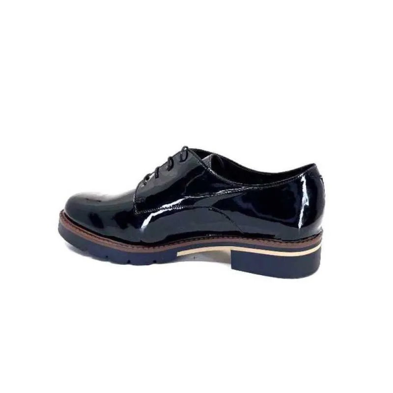 Ivoire 22034Ct Vernis Cuir Vernis Noir*We Do Clearance