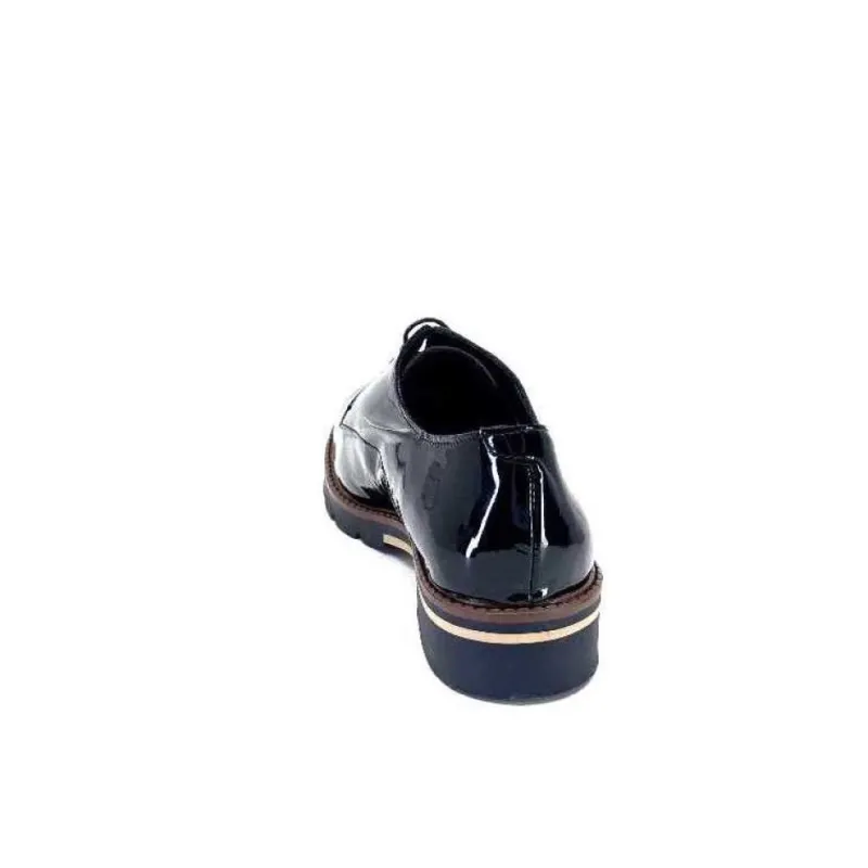 Ivoire 22034Ct Vernis Cuir Vernis Noir*We Do Clearance