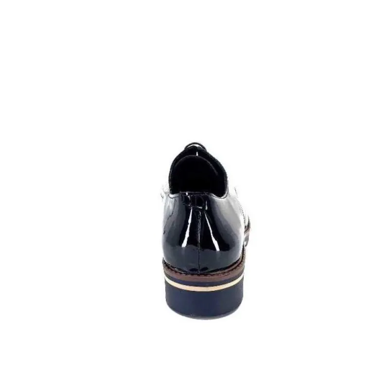 Ivoire 22034Ct Vernis Cuir Vernis Noir*We Do Clearance