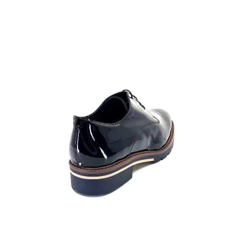 Ivoire 22034Ct Vernis Cuir Vernis Noir*We Do Clearance