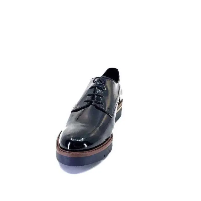 Ivoire 22034Ct Vernis Cuir Vernis Noir*We Do Clearance