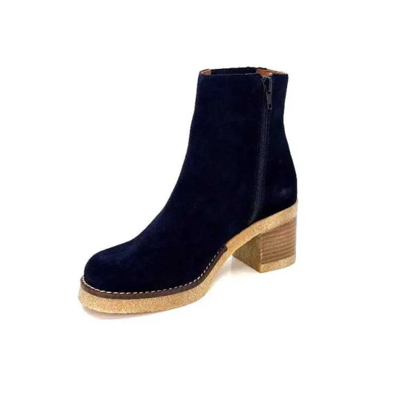 Ivoire Cv6104 Daim Bleu Marine*Ivoire0036a Sale