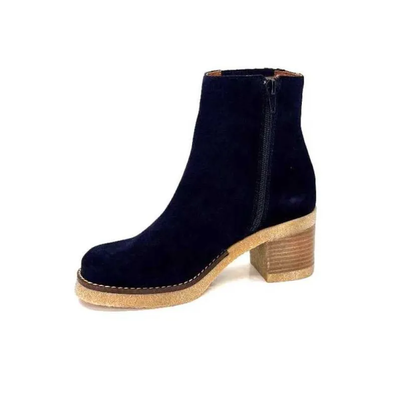 Ivoire Cv6104 Daim Bleu Marine*Ivoire0036a Sale