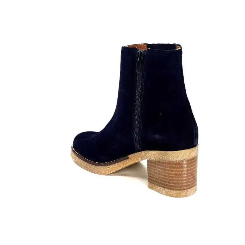 Ivoire Cv6104 Daim Bleu Marine*Ivoire0036a Sale