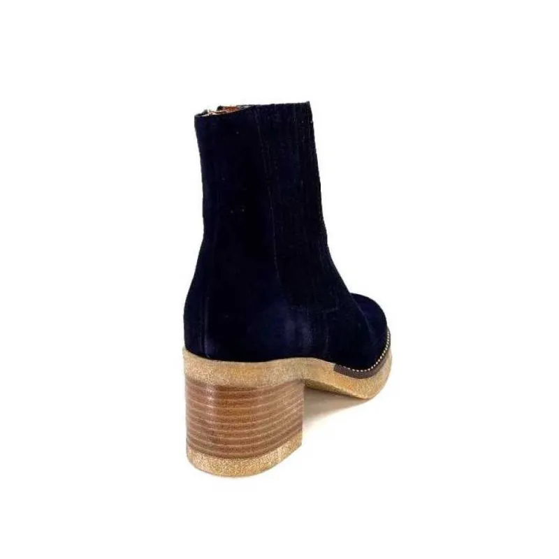 Ivoire Cv6104 Daim Bleu Marine*Ivoire0036a Sale