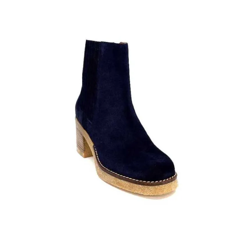 Ivoire Cv6104 Daim Bleu Marine*Ivoire0036a Sale