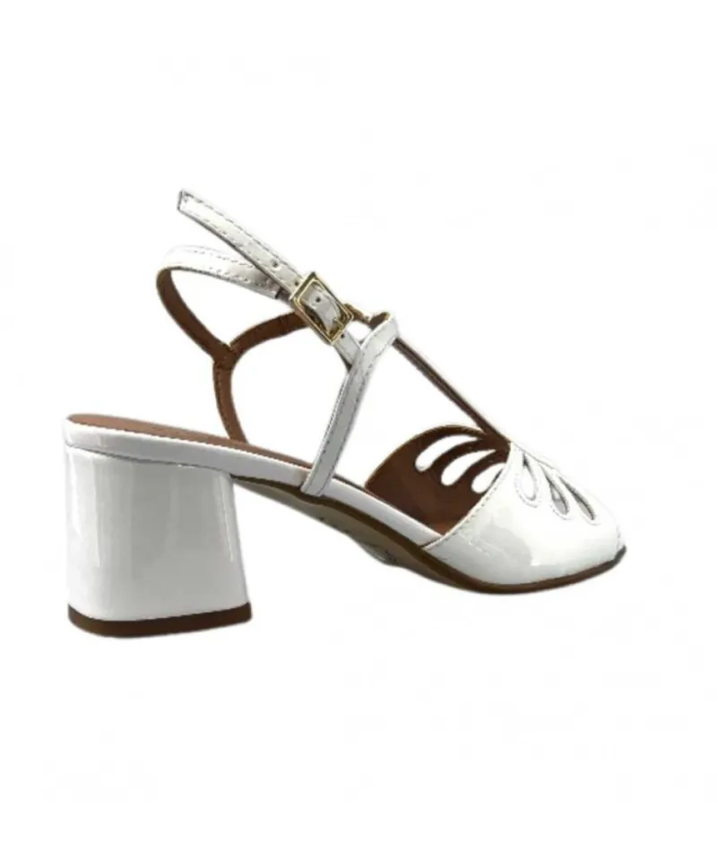 Ivoire F2295 Venezia Cuir Vernis Blanc*Ivoire0334 Online
