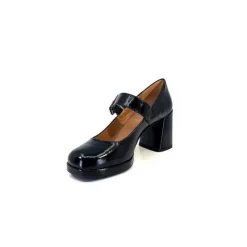 Ivoire K2002 M Cuir Vernis Noir*Ivoire0532 Clearance