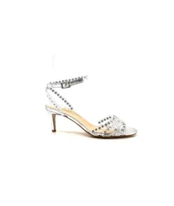 Ivoire Linda Cuir Metal Argent*Ivoire0049 Sale