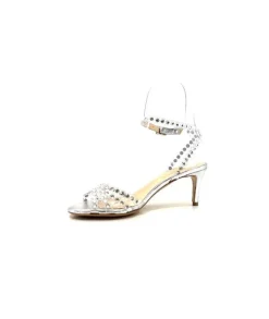 Ivoire Linda Cuir Metal Argent*Ivoire0049 Sale