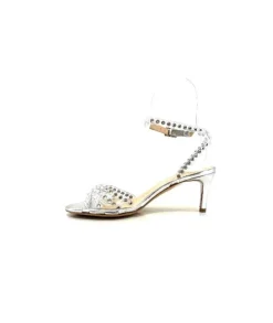 Ivoire Linda Cuir Metal Argent*Ivoire0049 Sale