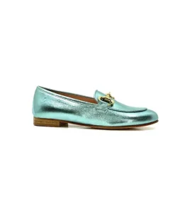 Ivoire S102 Cuir Metal Turquoise*eclair paris Sale