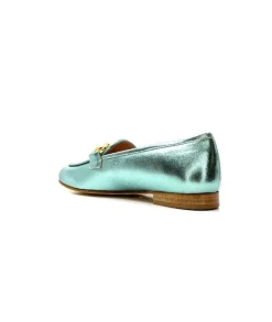 Ivoire S102 Cuir Metal Turquoise*eclair paris Sale