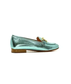 Ivoire S102 Cuir Metal Turquoise*eclair paris Sale