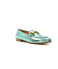 Ivoire S102 Cuir Metal Turquoise*eclair paris Sale