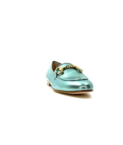 Ivoire S102 Cuir Metal Turquoise*eclair paris Sale